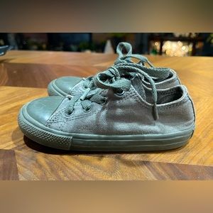 Converse- Dark Grey size 9 toddler